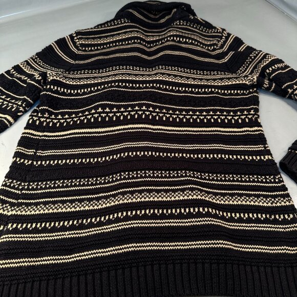 Lauren Ralph Lauren Petite Open Front Cardigan Sweater Linen Cotton Womens Knit - Picture 5 of 16